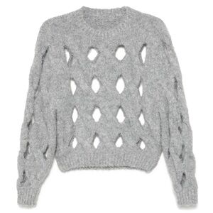 Cynthia Rowley Gray Knit Sweater
